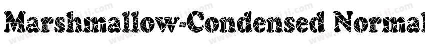 Marshmallow-Condensed Normal字体转换